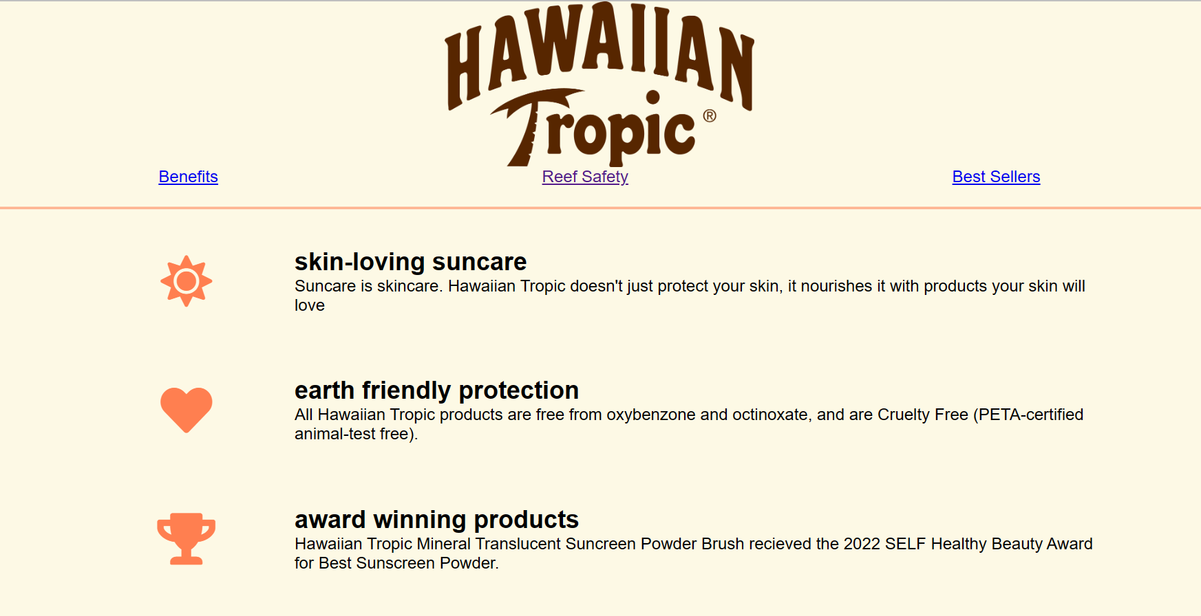 Hawaiin Tropic project